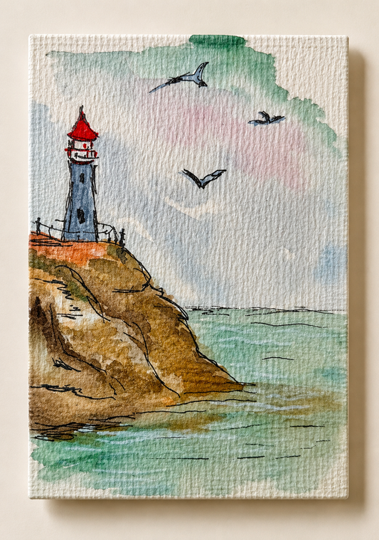The Lighthouse and the Sea